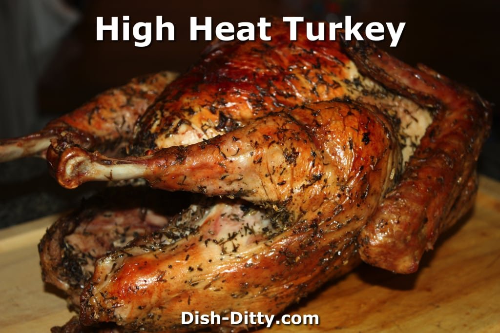 High Heat Turkey Roasting Chart