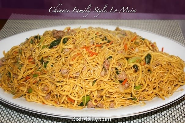 Family Style Asian Lo Mein Recipe