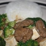 Beef with Tofu and Broccoli