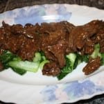 Family Style Beef with Bok Choy