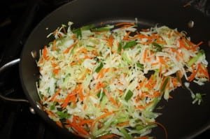 Cook the Vegetables