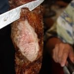 Picanha: Traditional cut of Brazillian Top Sirloin seasoned with Rock
