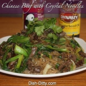Chinese Beef with Crystal Noodles