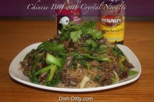 Chinese Beef with Crystal Noodles