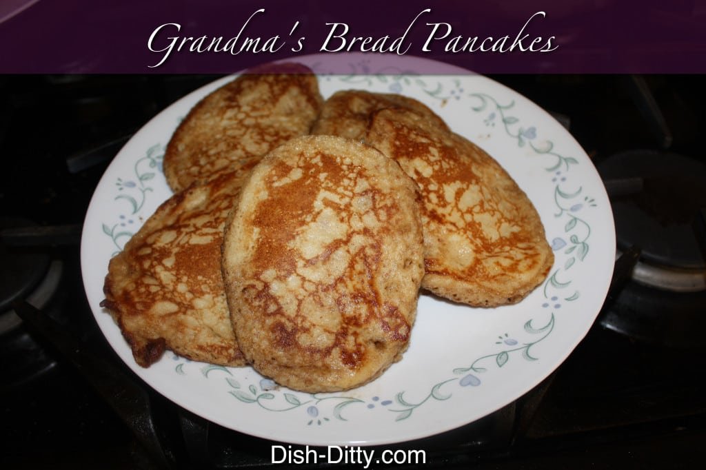 Grandma's Bread Pancakes