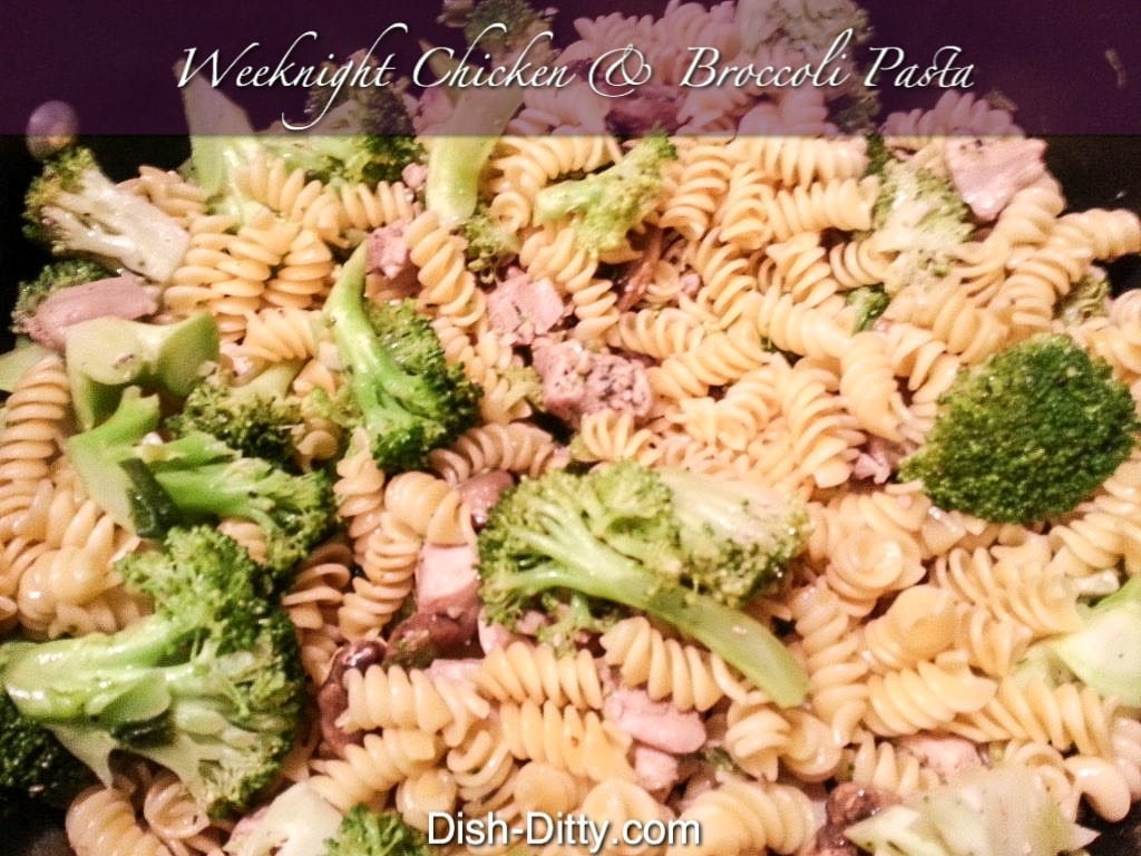 Weeknight Broccoli Chicken Noodle Dinner Recipe