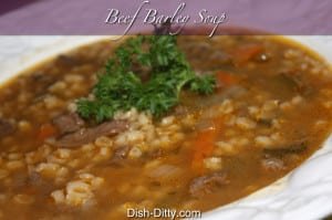 Beef Barley Soup