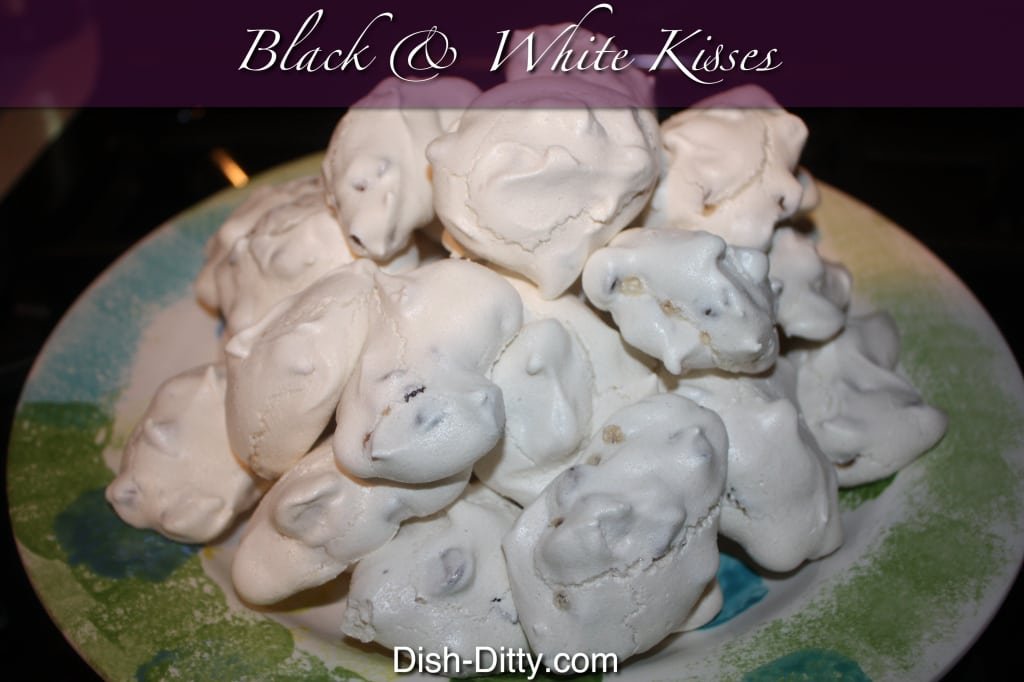 Black & White Kisses Recipe