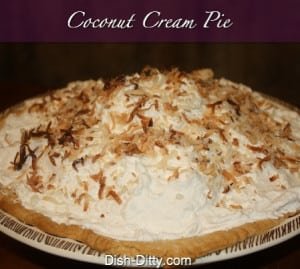 Coconut Cream Pie Recipe - Dish Ditty