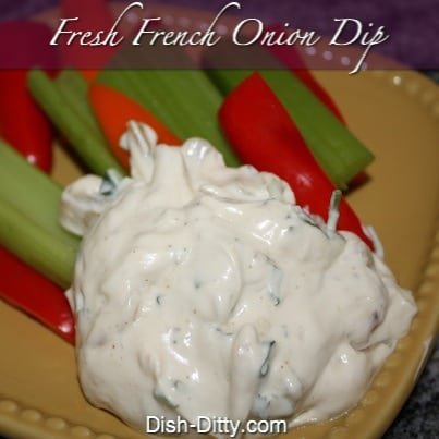 Fresh French Onion Dip