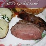 Bill's Grilled Lamb