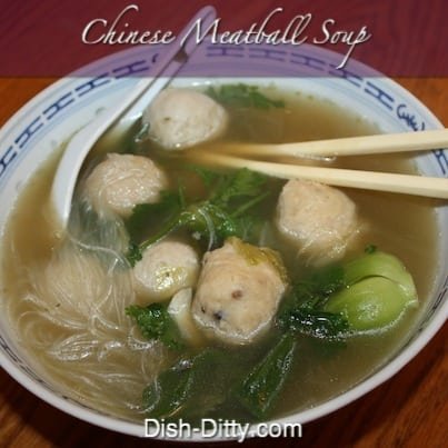 Chinese Meatball Soup