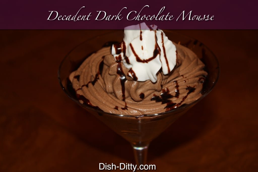 Decadent Dark Chocolate Mousse Recipe (no raw eggs)