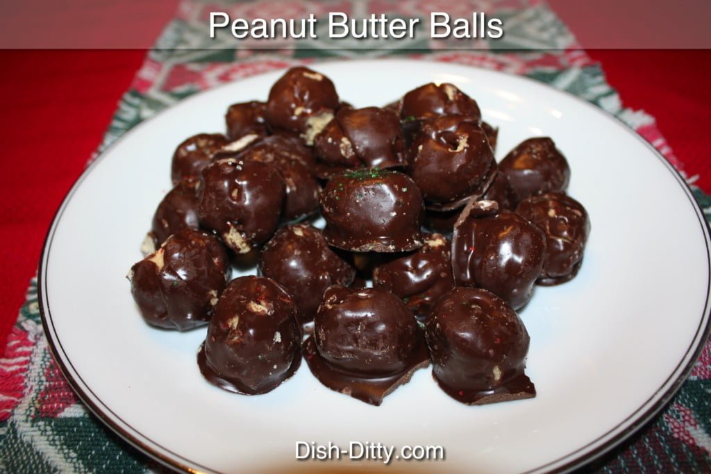 12 Days of Christmas Recipes…  Day 11 – Peanut Butter Balls