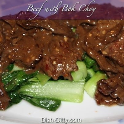 Beef with Bok Choy