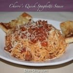 Cherri's Quick Spaghetti Sauce by Dish Ditty