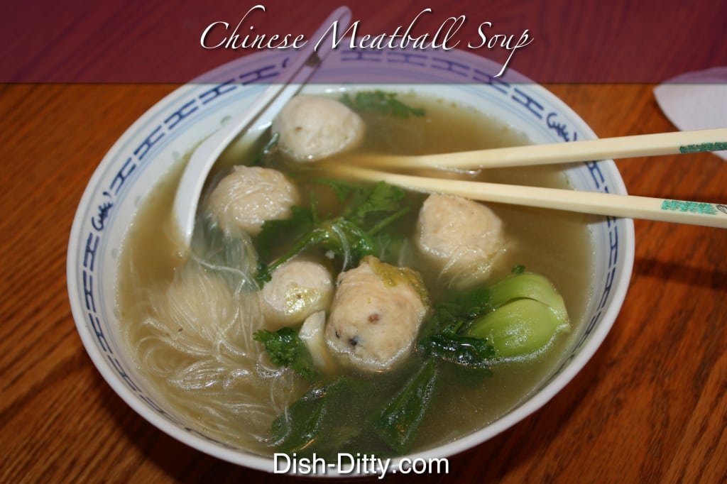 Chinese Meatball Soup