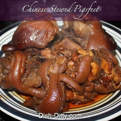 Chinese Stewed Pigs Feet