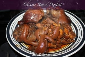Chinese Stewed Pigs Feet