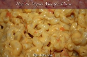 Hide the Veggies Mac & Cheese