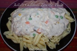 Justin's Childhood Tuna & Pasta