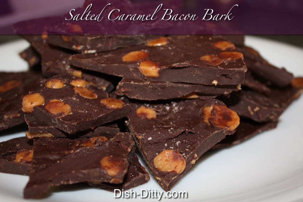 Salted Caramel Bacon Bark