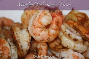 Maryland Style Steamed Shrimp