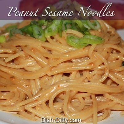 Quick & Easy Peanut Sesame Noodles