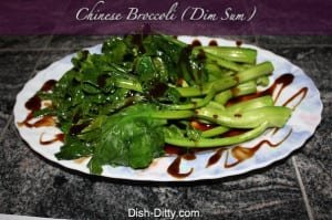 Chinese Broccoli (Dim Sum)