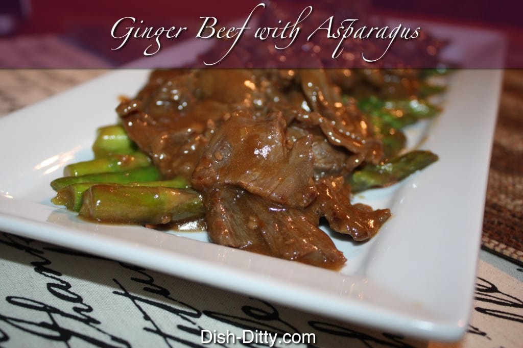 Ginger Beef with Asparagus