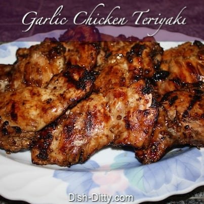 Grilled Garlic Chicken Teriyaki