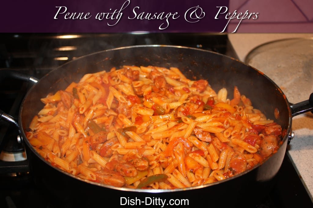 Penne with Sausage & Peppers Recipe
