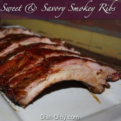 Sweet & Savory Smokey Ribs