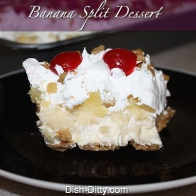 Banana Split Dessert