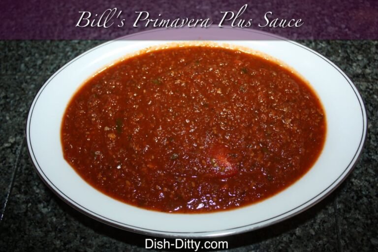 Bill's Primavera Plus Sauce by Dish Ditty