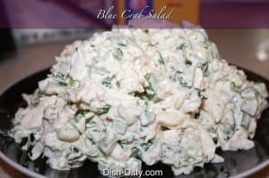 Blue Crab Salad by Dish Ditty
