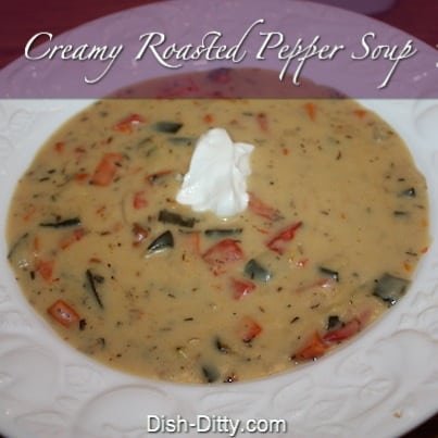 Cream of Roasted Pepper Soup