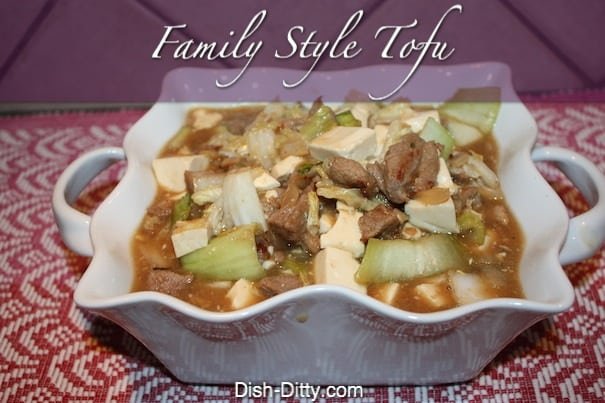 Family Style Bean Curd with Pork by Dish Ditty