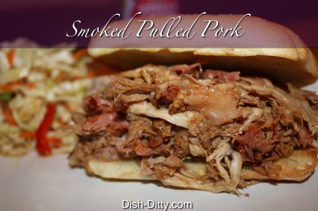 Smoked Pulled Pork Recipe by Dish Ditty
