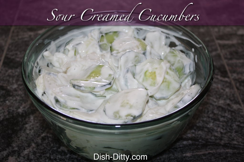 Cherri’s Sour Creamed Cucumbers Recipe