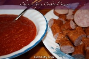 Cherri's Spicy Cocktail Sauce by Dish Ditty