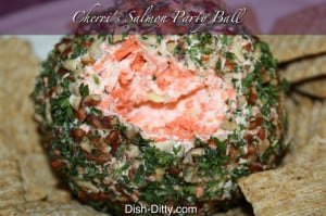 Cherri's Salmon Party Ball by Dish Ditty