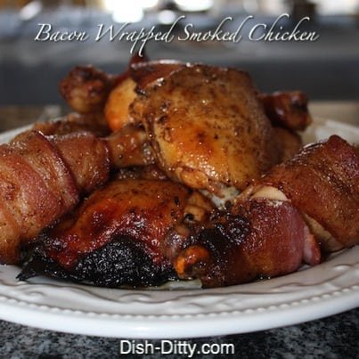 Vivian's Bacon Wrapped Competition Chicken by Dish Ditty