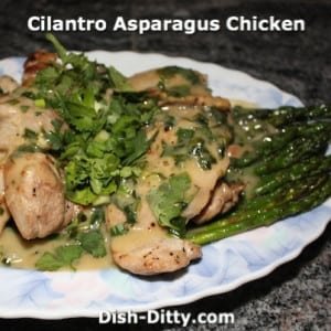 Cilantro Asparagus Chicken