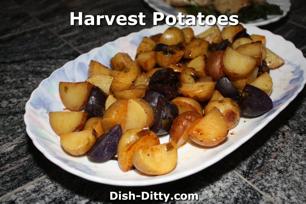 Harvest Roasted Potatoes by Dish Ditty
