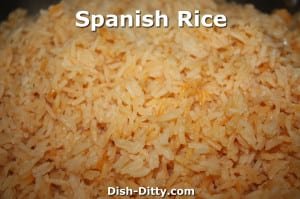 Spanish Rice by Dish Ditty