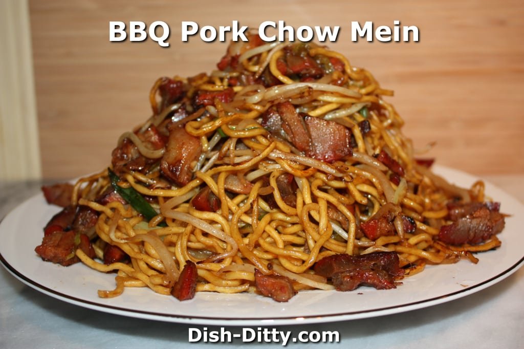 BBQ Pork Chow Mein by Dish Ditty