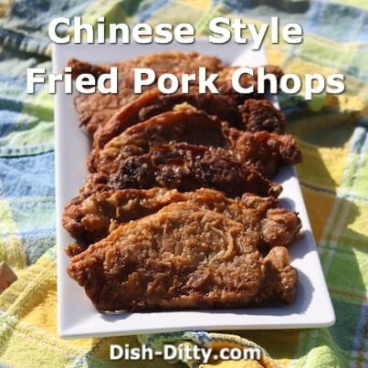 Chinese Style Fried Pork Chops