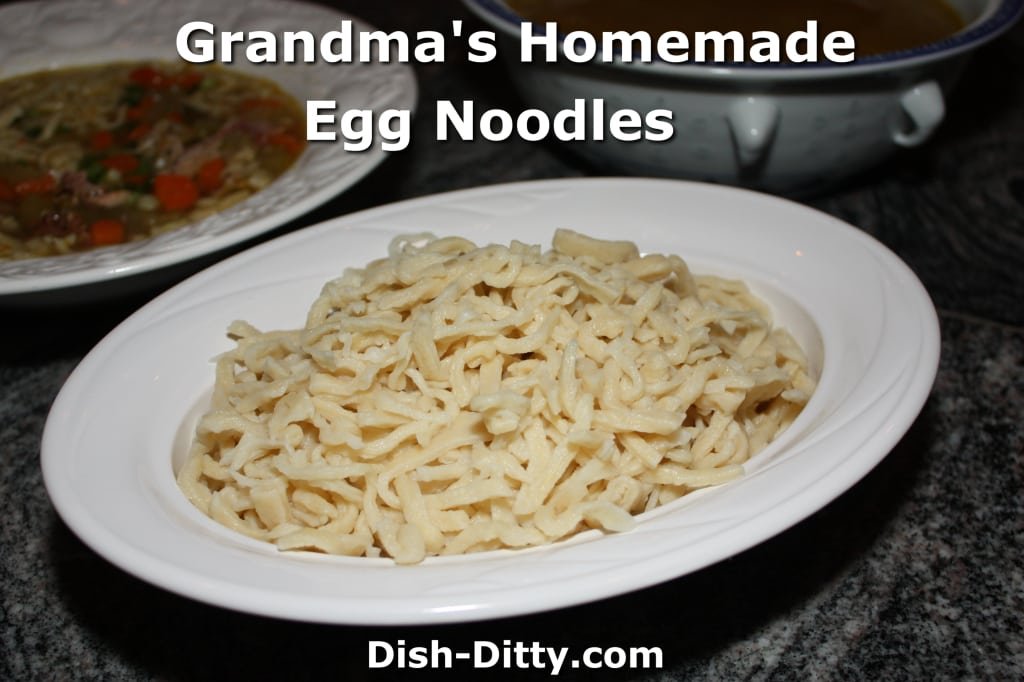 Homemade Egg Noodles - The Dashley's Kitchen - Video Recipe