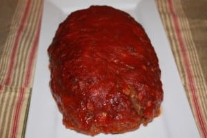 Meatloaf is done!